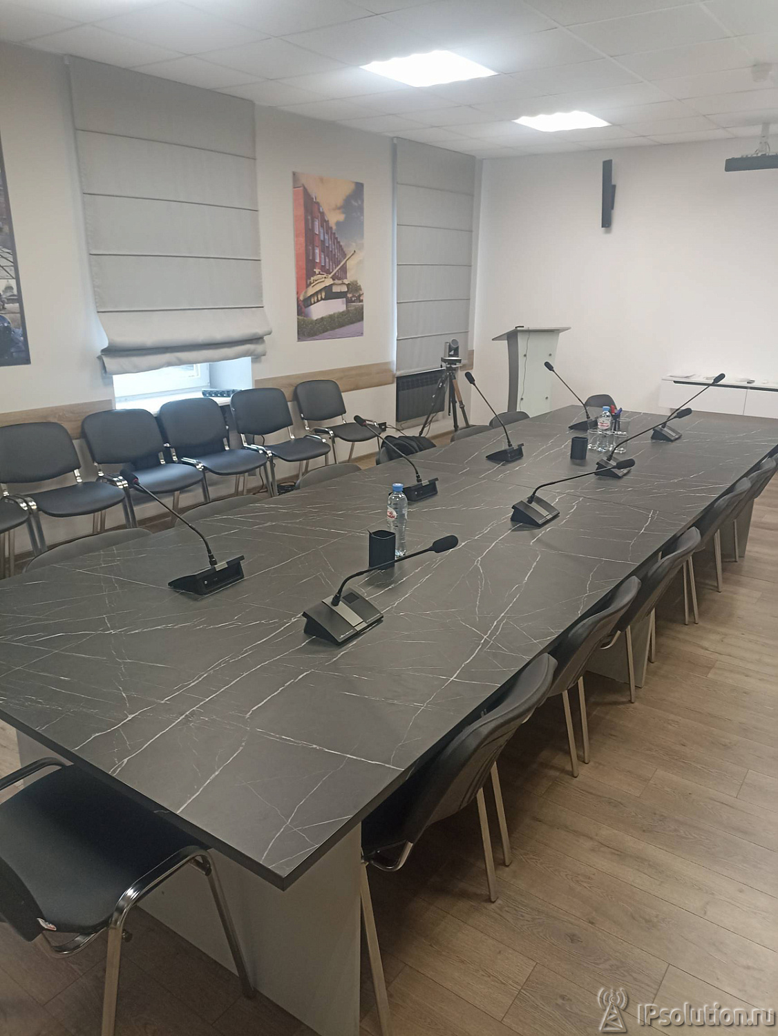 Оборудование конференц-зала для АО «НПО Спецматериалов»